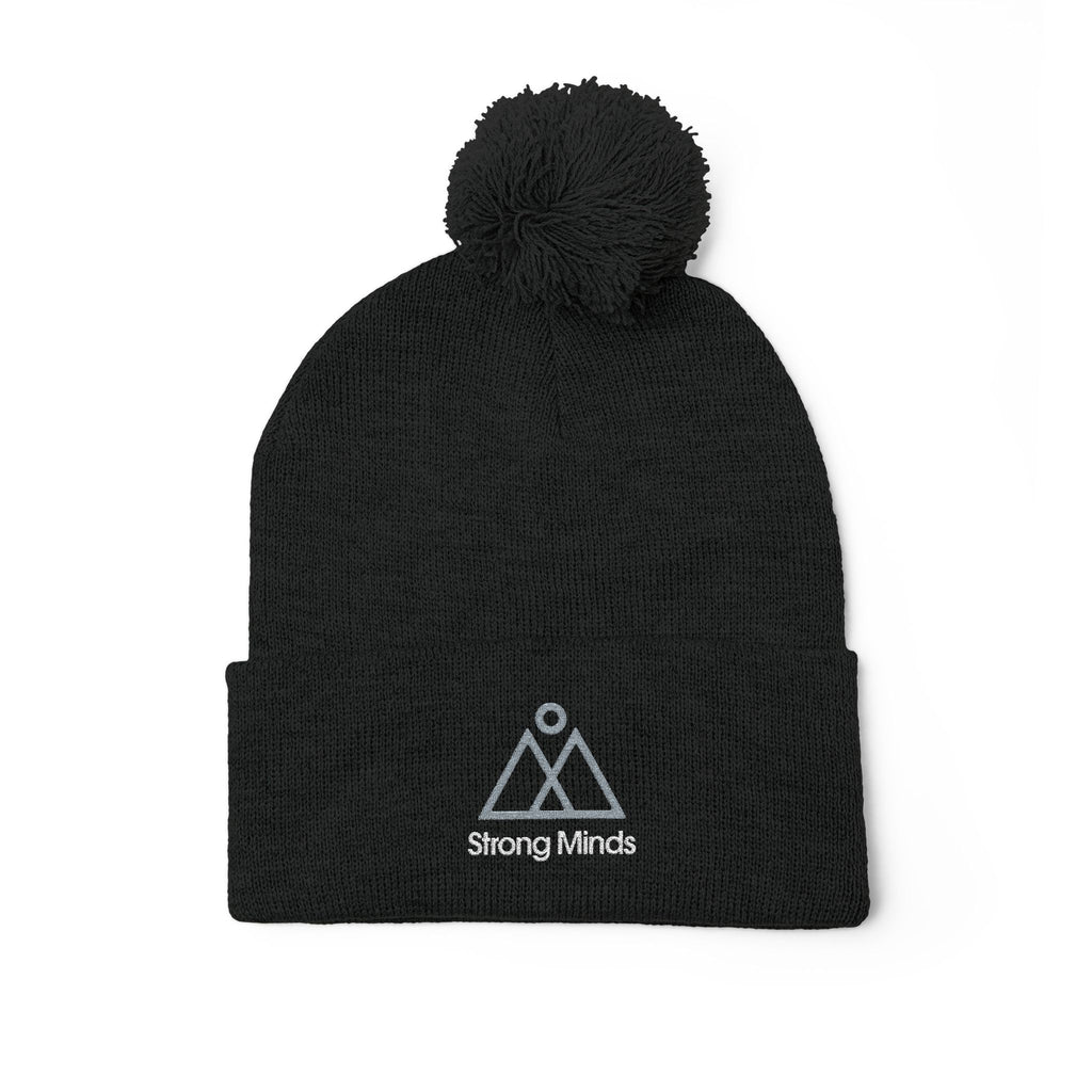 Strong Minds Pom-Pom Knit Cap (Embroidery)